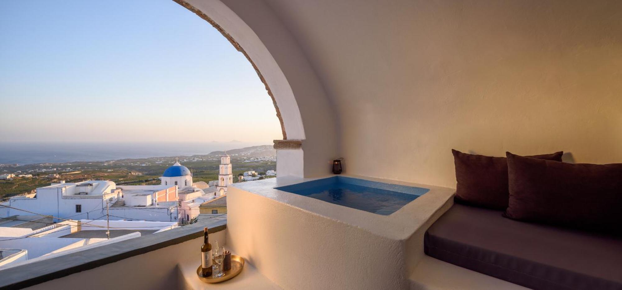 Pyrgos Cave Suites Esterno foto